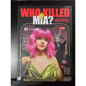 Who Killed Mia A Digitally Immersive Murder Mystery Adult Crime Game BRAND NEW